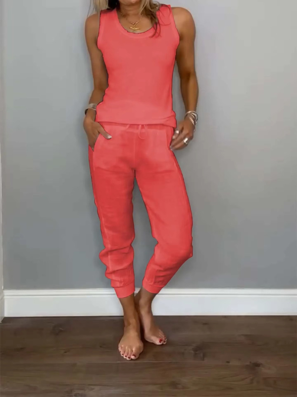 Gracelyn – Linen Women’s Summer Set
