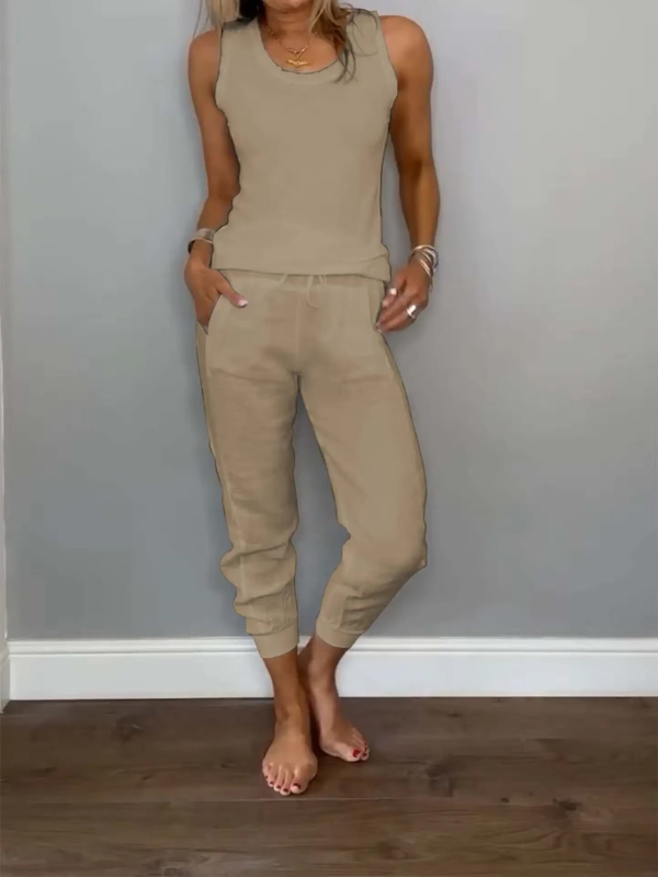 Gracelyn – Linen Women’s Summer Set