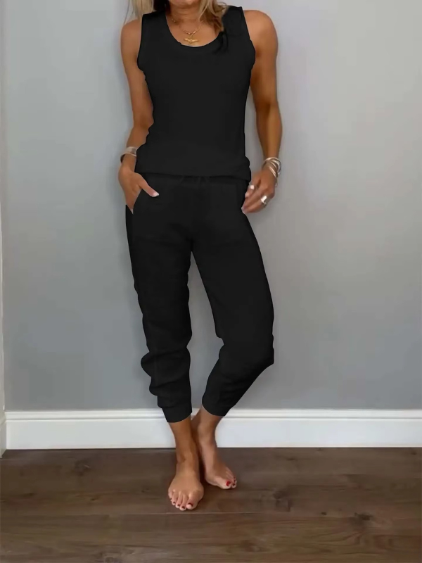 Gracelyn – Linen Women’s Summer Set