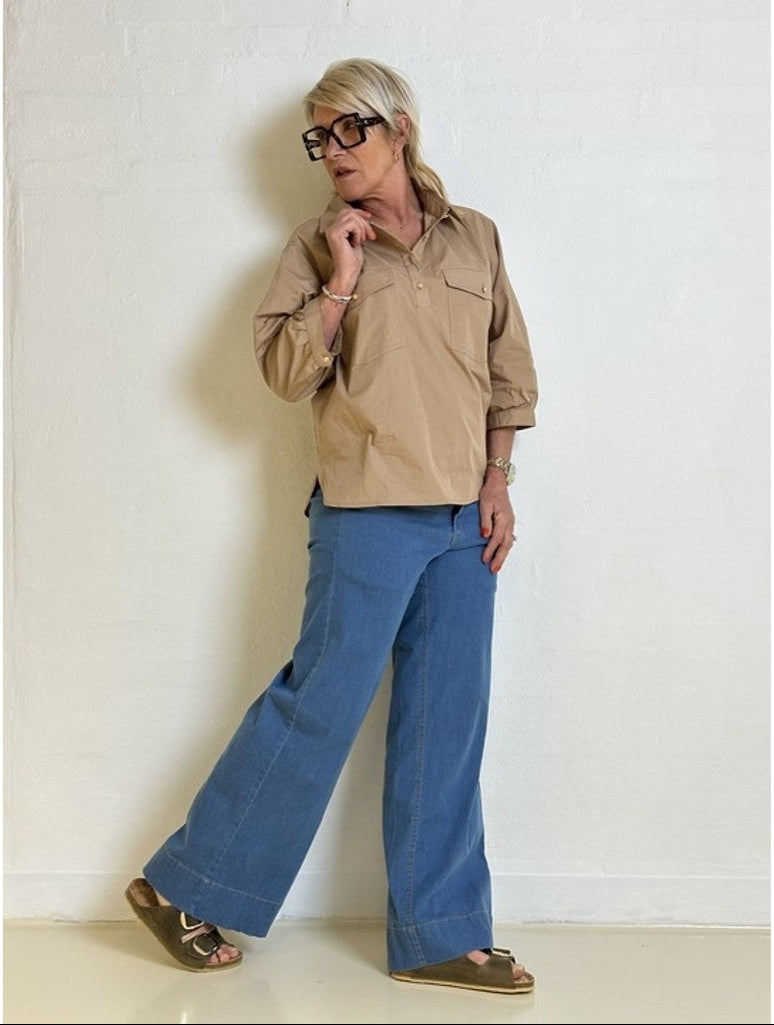 Jean – Relaxed-Fit Women’s Utility Jacket