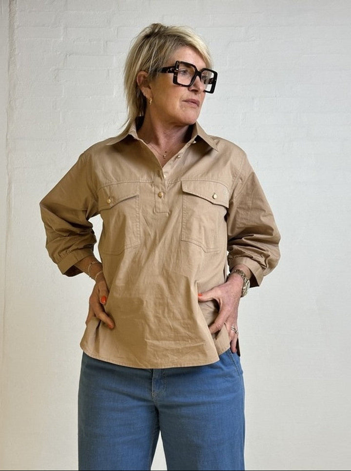 Jean – Relaxed-Fit Women’s Utility Jacket
