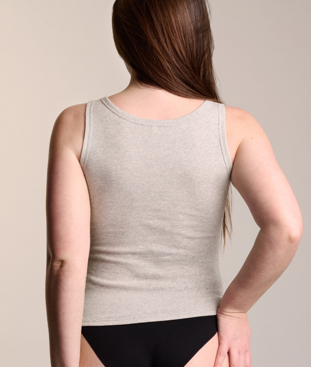 Lila – Ribbed Cotton Women’s Sculpting Top
