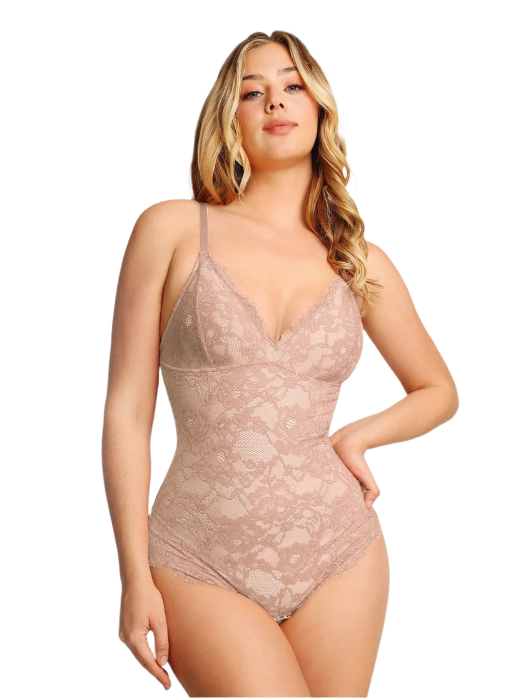 Céleste – Full Lace Shaping Bodysuit for Women