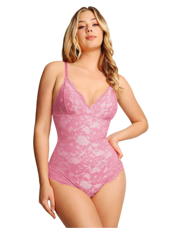 Céleste – Full Lace Shaping Bodysuit for Women