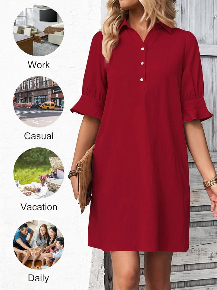 Yumeri – Effortless Women’s Shirt Dress