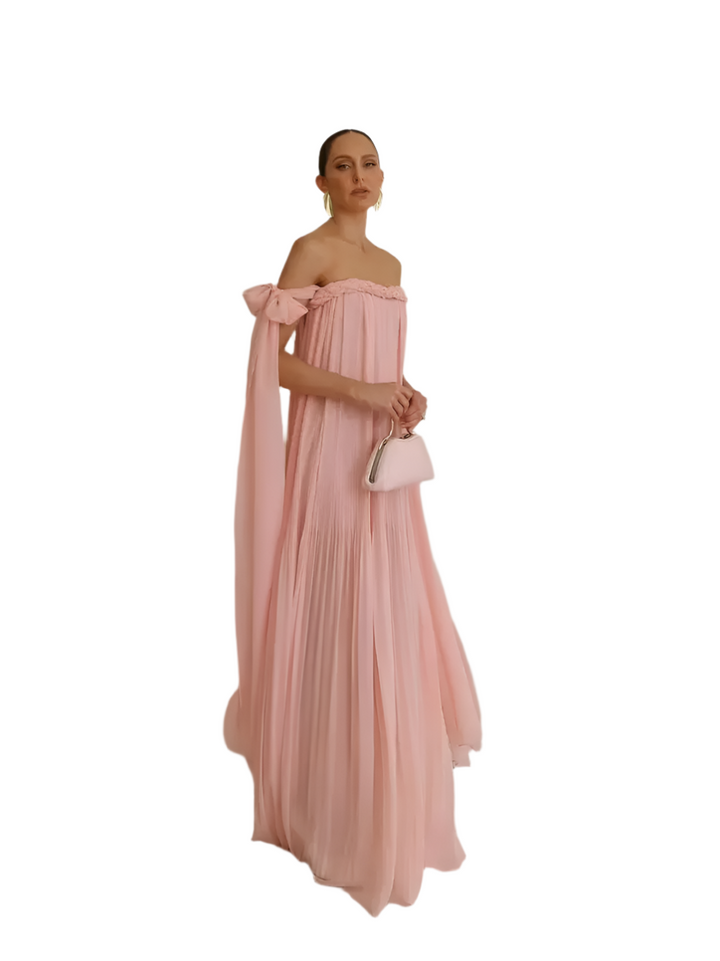 Chloé – Women's Off-the-Shoulder Braid Maxi Dress