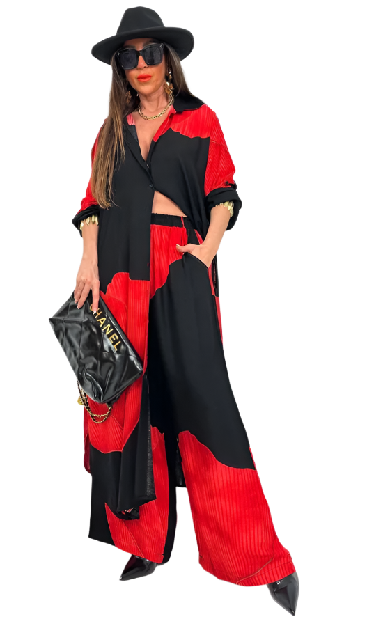 Sofia – Printed Women’s Two-Piece Spring-Summer Set