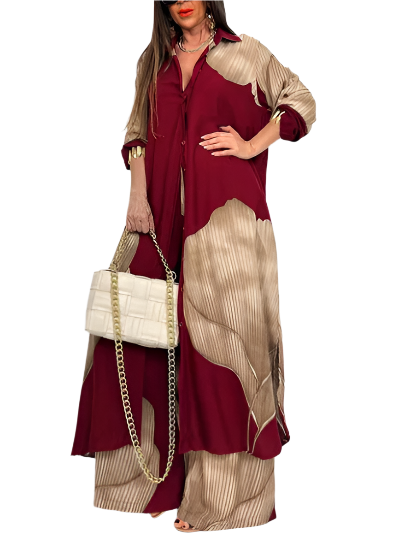 Sofia – Printed Women’s Two-Piece Spring-Summer Set