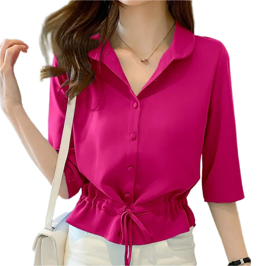 Alexis – Lace Accent Women’s Polo Shirt