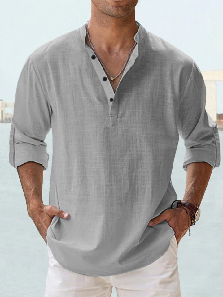 Victor – Relaxed Men’s Linen Resort Shirt