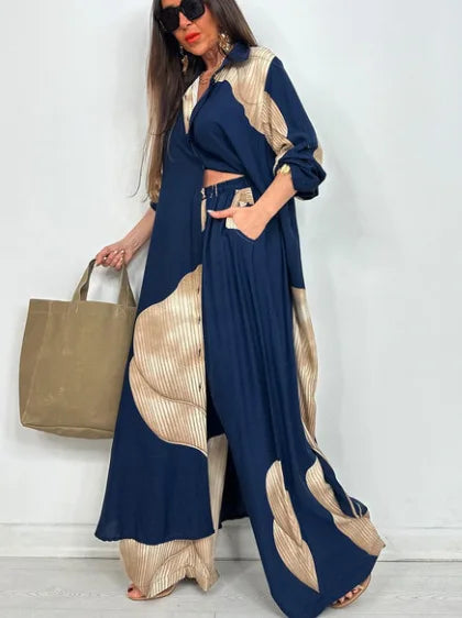 Sofia – Printed Women’s Two-Piece Spring-Summer Set