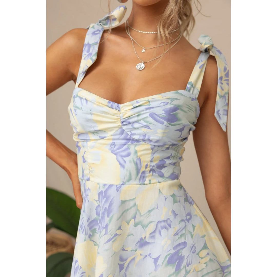 Valerie – Boho-Inspired Plus Size Women’s Floral Maxi Dress