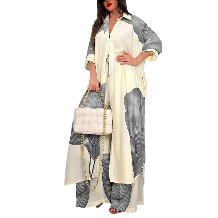 Sofia – Printed Women’s Two-Piece Spring-Summer Set