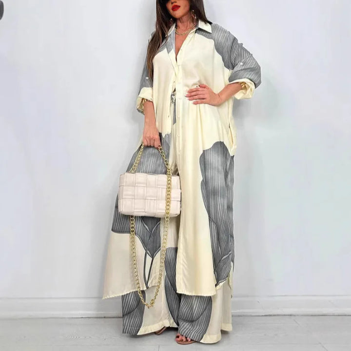 Sofia – Printed Women’s Two-Piece Spring-Summer Set