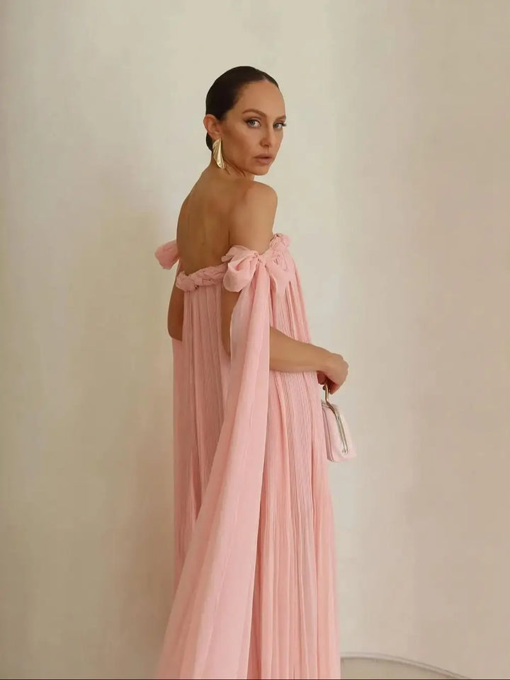 Chloé – Women's Off-the-Shoulder Braid Maxi Dress