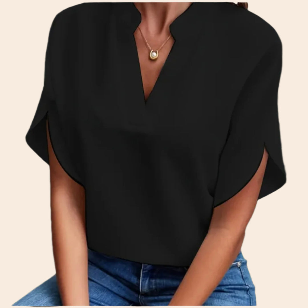 Amara – V-Neck Women’s Summer Blouse