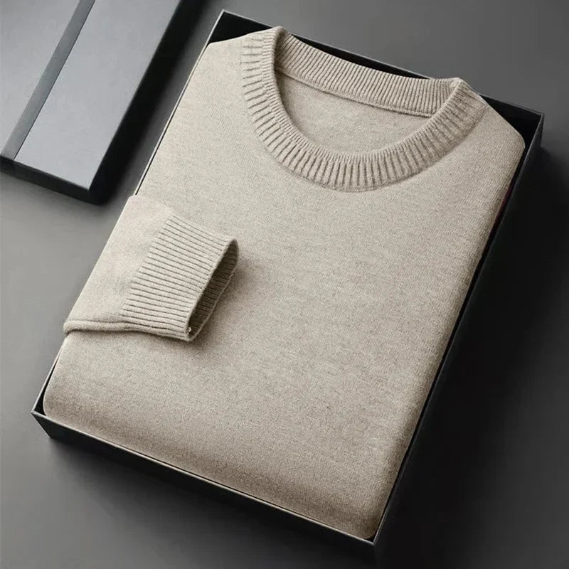 Vhong – Silky Men’s Cashmere Crew Jumper