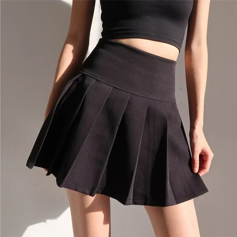 Bianca – Women’s High-Waisted Pleated Mini Skirt for Summer