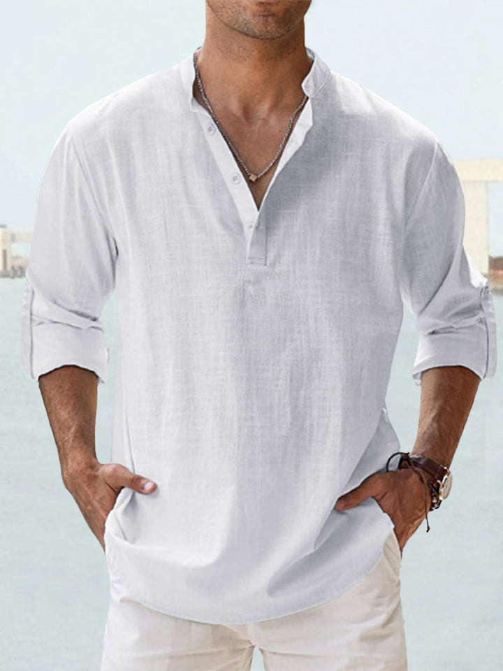 Victor – Relaxed Men’s Linen Resort Shirt