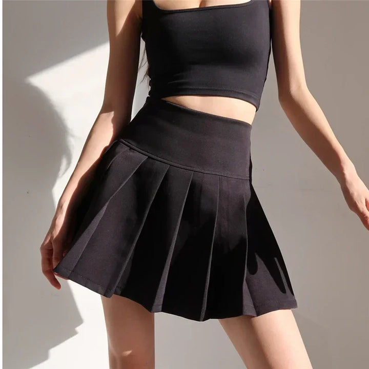 Bianca – Women’s High-Waisted Pleated Mini Skirt for Summer