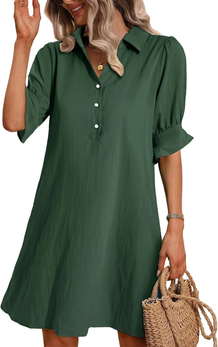 Yumeri – Effortless Women’s Shirt Dress