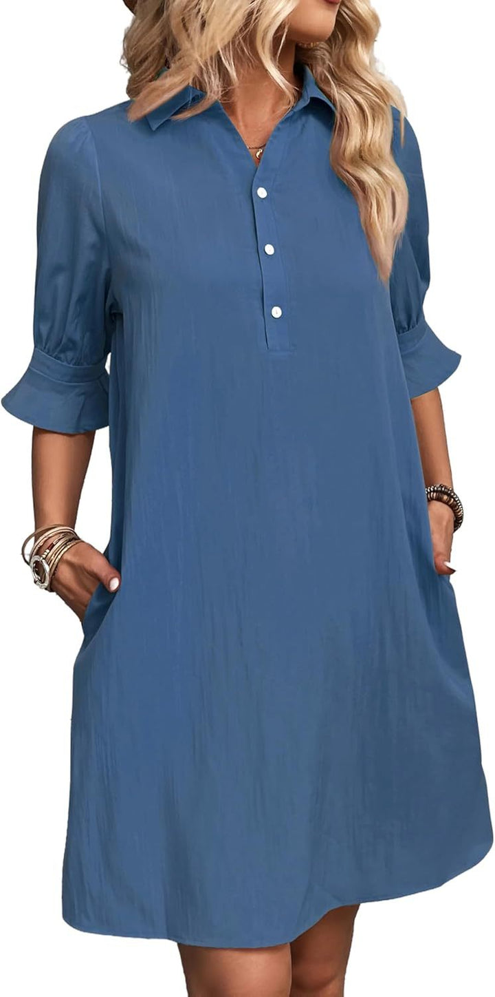 Yumeri – Effortless Women’s Shirt Dress