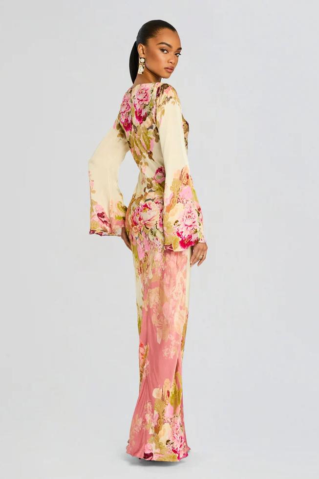 Jocelyn – Romantic Garden Party Maxi Dress for Women