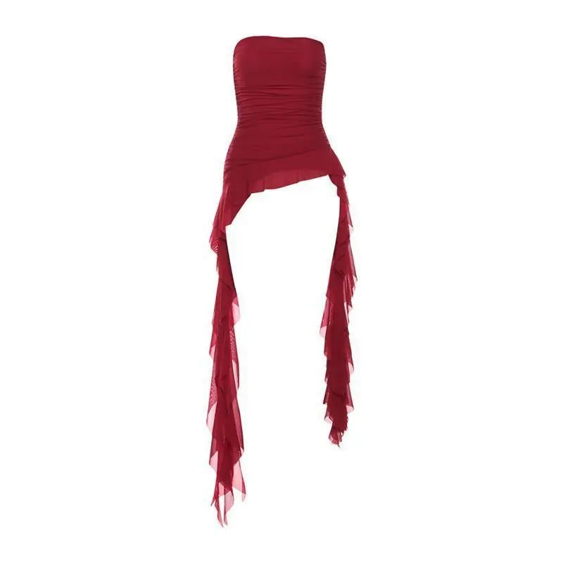 Dianne – Off-Shoulder Women’s Summer Tassel Tank