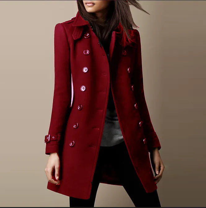 Daphney – Elegant Women’s Wool Coat