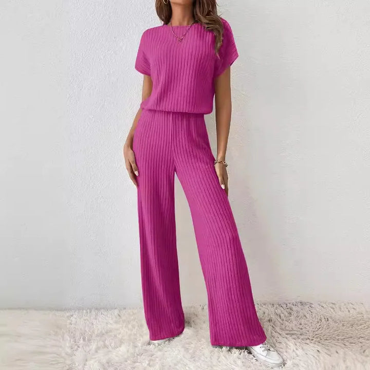 Akira – Ribbed Two-Piece Set for Women