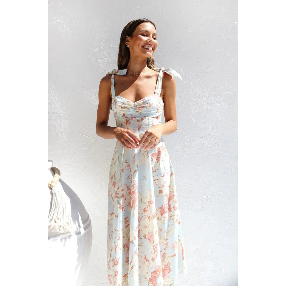 Valerie – Boho-Inspired Plus Size Women’s Floral Maxi Dress
