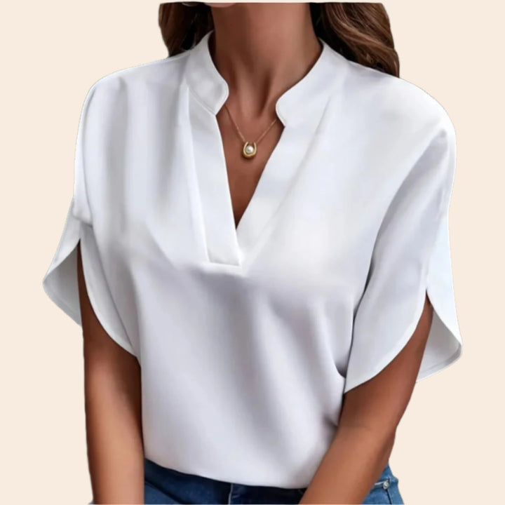 Amara – V-Neck Women’s Summer Blouse