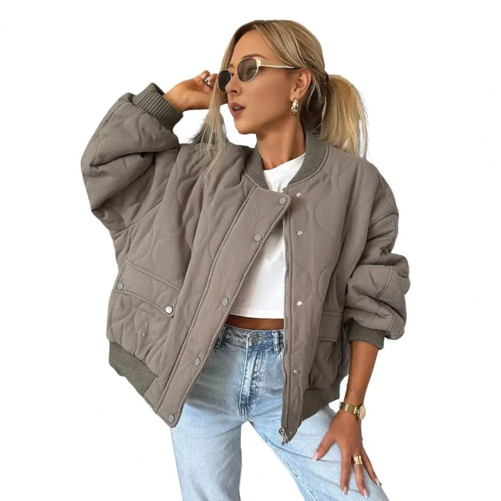 Ronalyn – Solid Colour Women’s Long Winter Coat