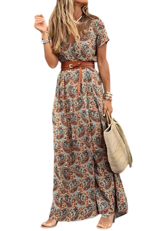 Kyla – Flowy Women’s Boho Maxi Dress