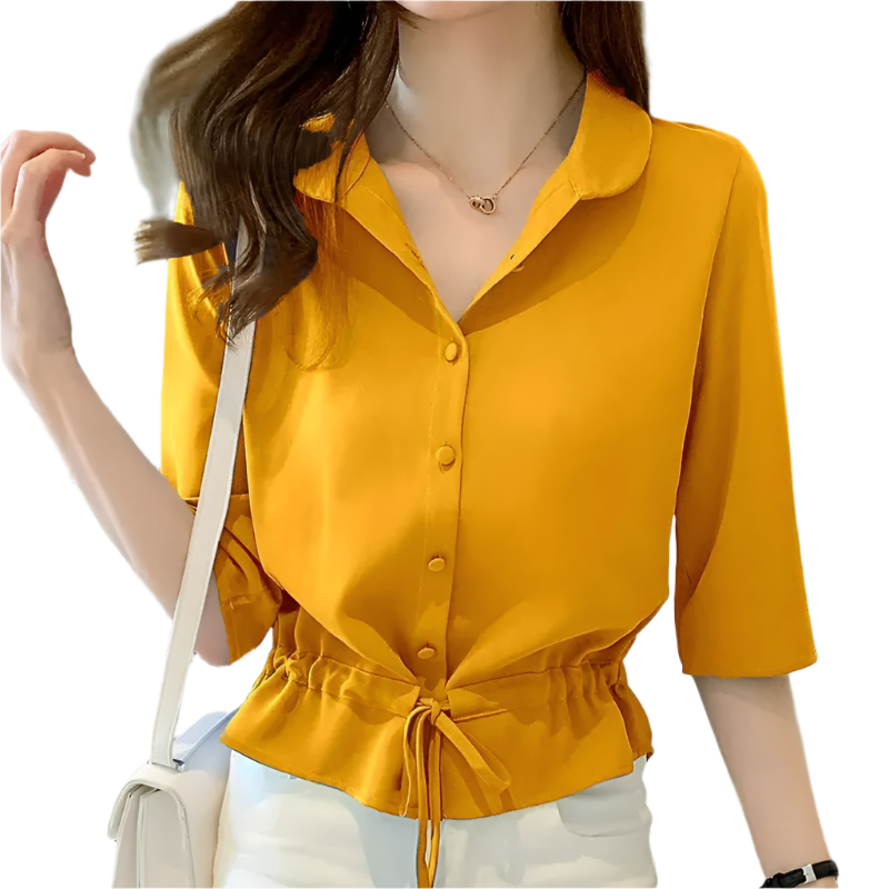 Alexis – Lace Accent Women’s Polo Shirt