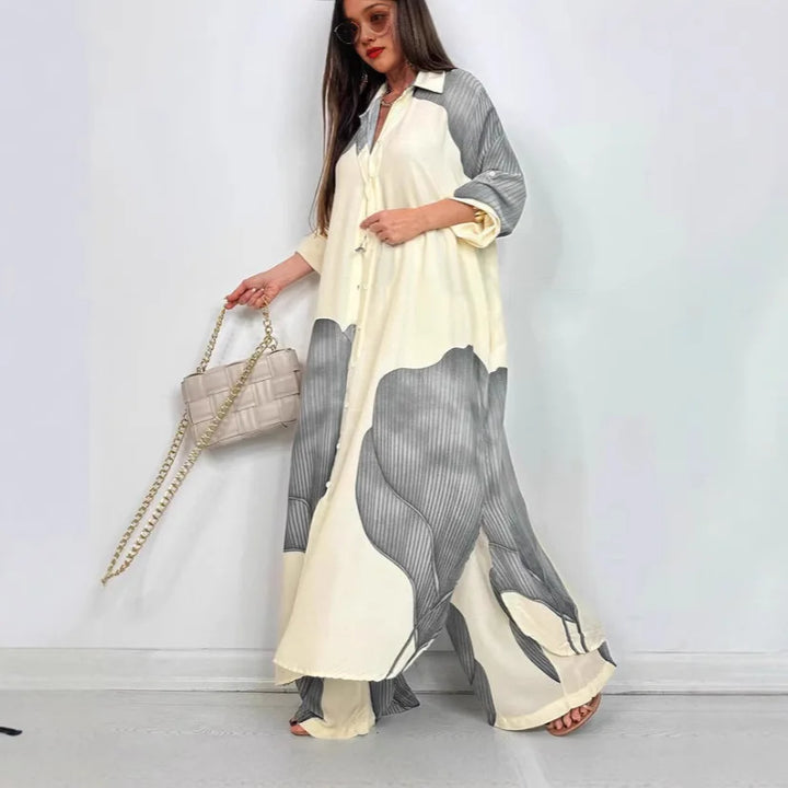 Sofia – Printed Women’s Two-Piece Spring-Summer Set