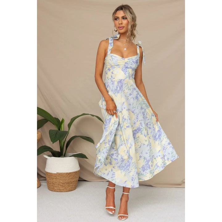 Valerie – Boho-Inspired Plus Size Women’s Floral Maxi Dress