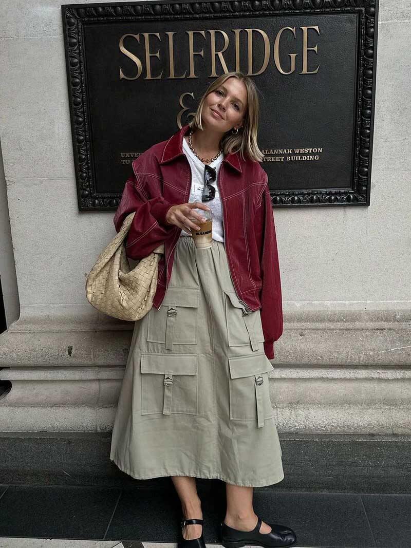 Lila – Classic Bomber Jacket for Women