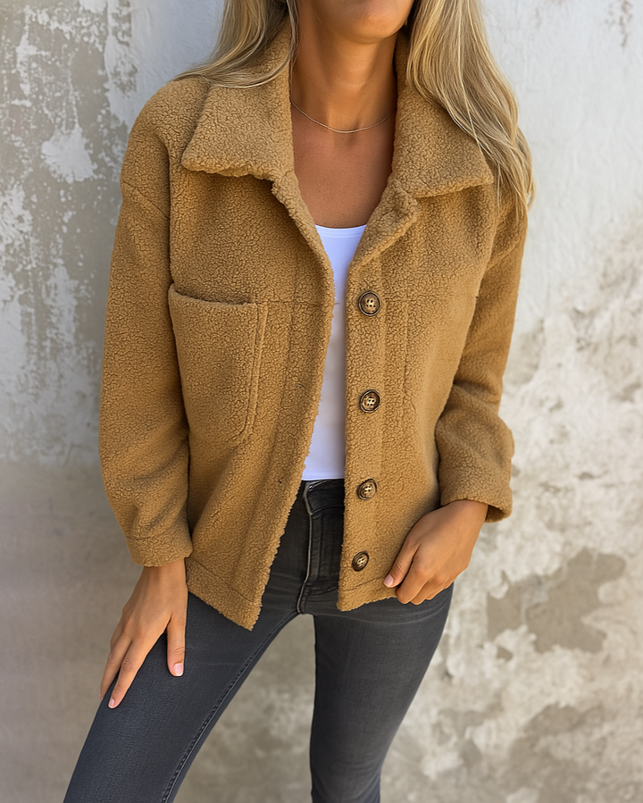 Alexa – Soft-Teddy Women’s Spring Jacket