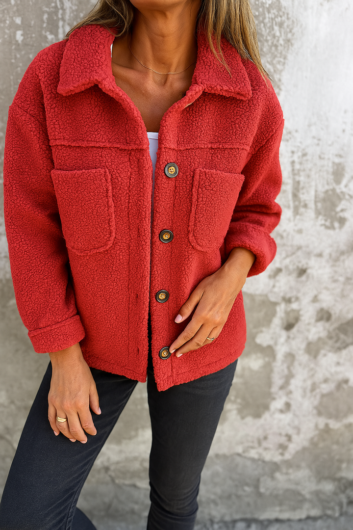 Alexa – Soft-Teddy Women’s Spring Jacket