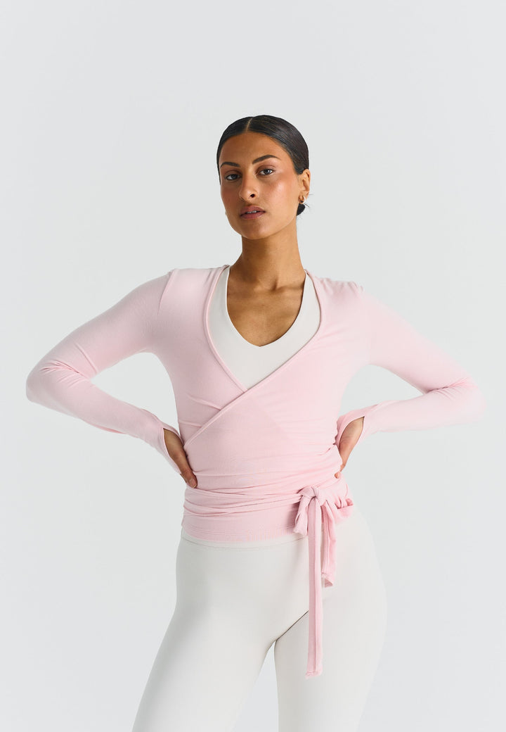 Lauren – Women’s Soft Ballet Wrap Top
