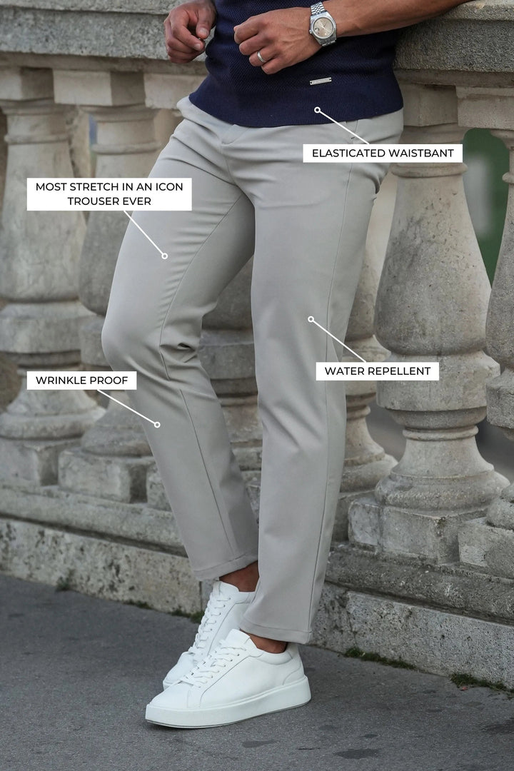 Ace – Slim-Fit Men’s Tech Trousers
