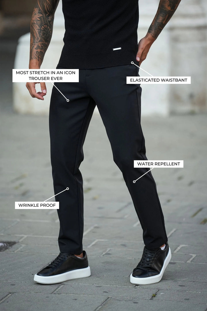 Ace – Slim-Fit Men’s Tech Trousers