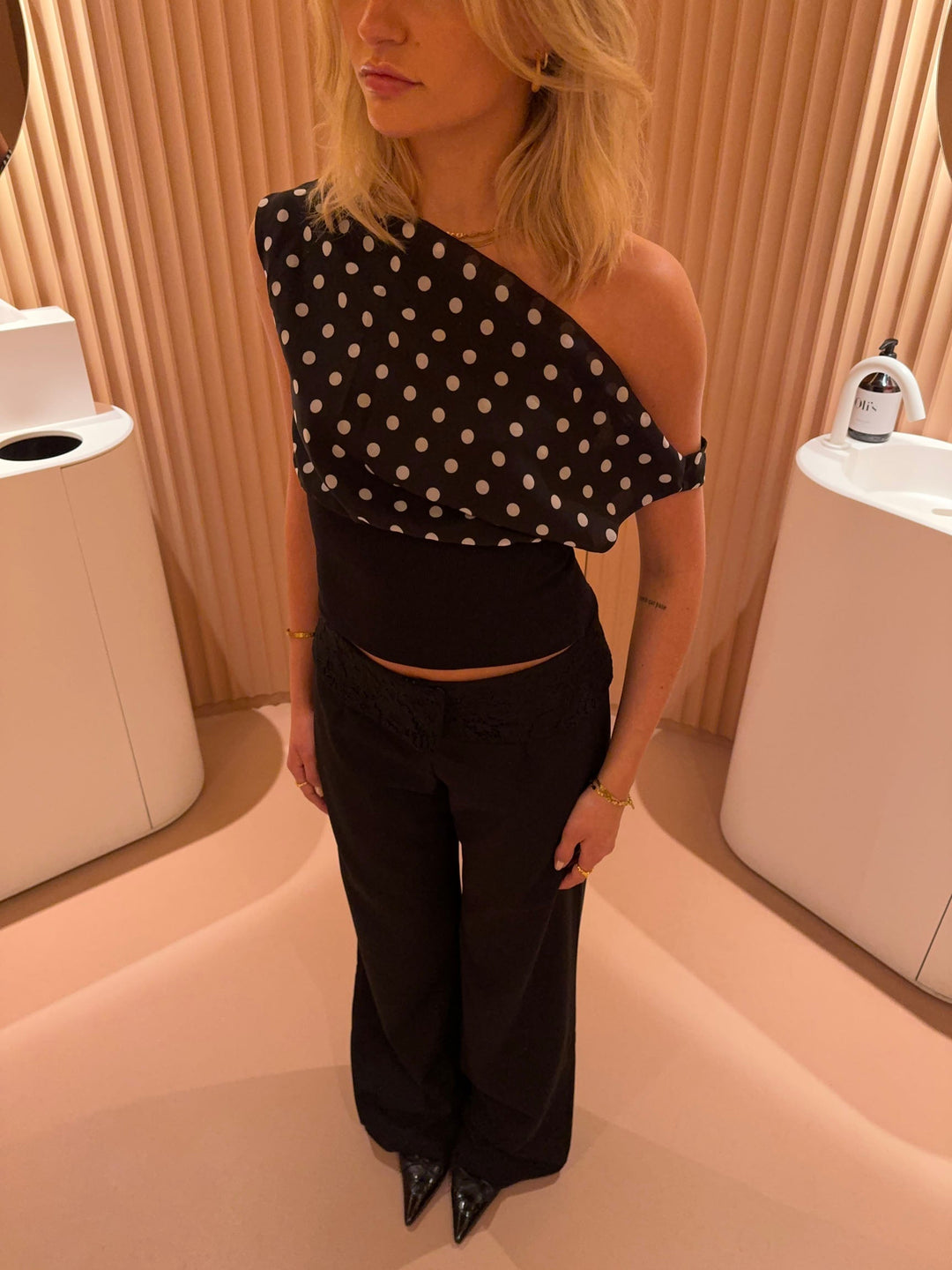 Hazel – Polka Dotted Women’s Top