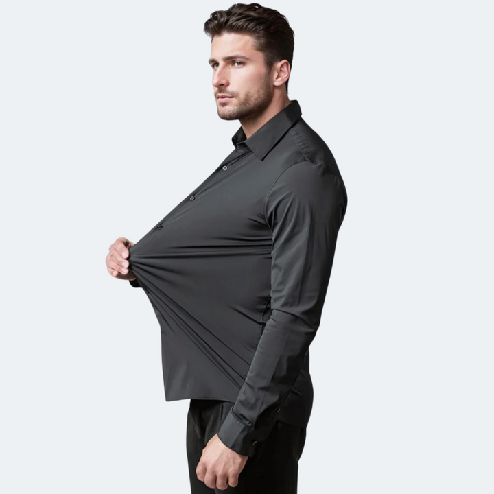 Iverson – Wrinkle-Resistant Men’s Slim Fit Shirt