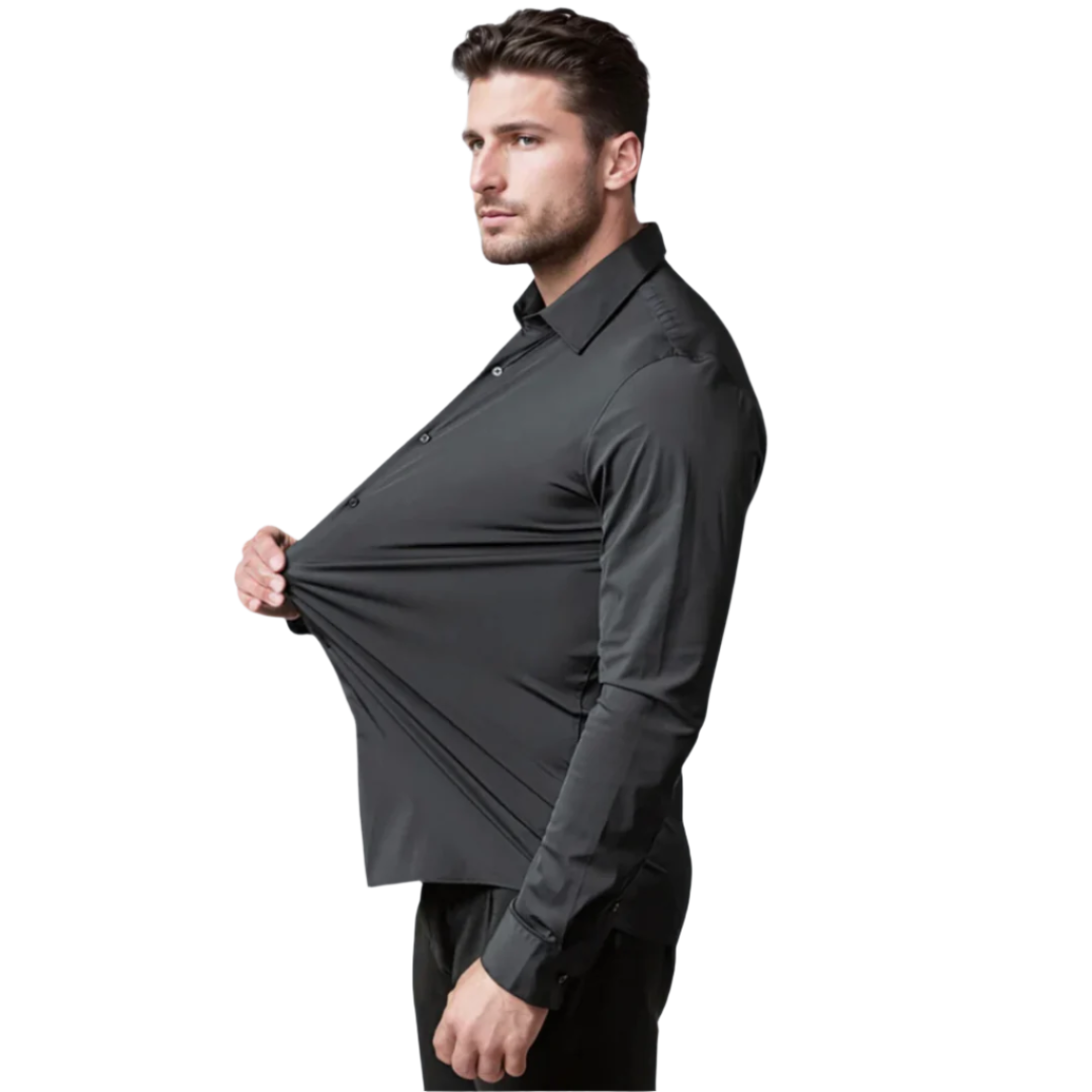 Iverson – Wrinkle-Resistant Men’s Slim Fit Shirt