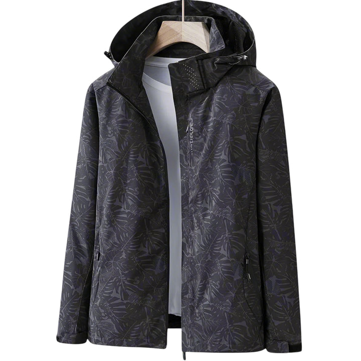 Lydia – Lightweight Women’s Waterproof Leaf-Print Jacket