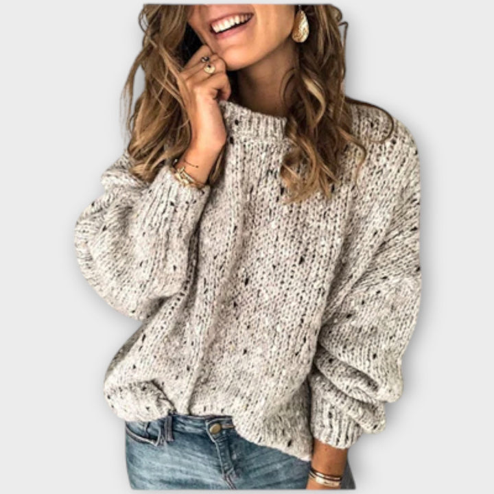 Keira – Women’s Retro Knit Sweater