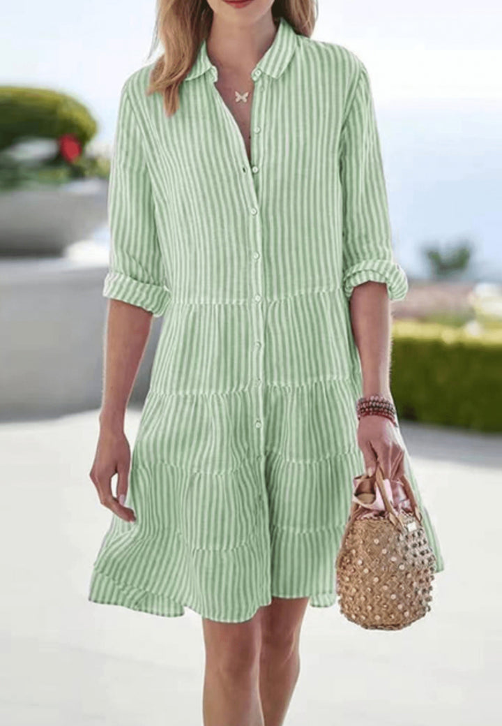 Maxine – Breezy Striped Women’s Summer Dress