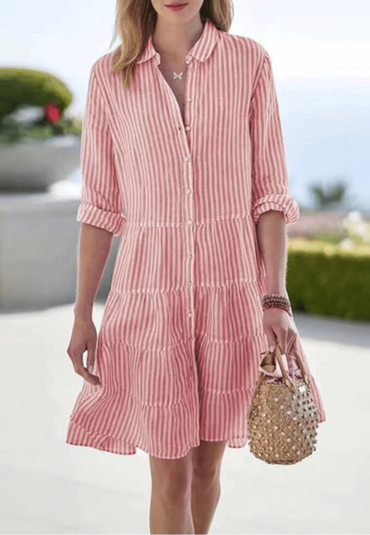Maxine – Breezy Striped Women’s Summer Dress